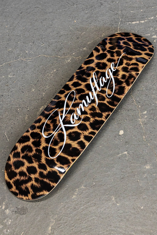 Deska Na Skateboard Kamuflage Leopard