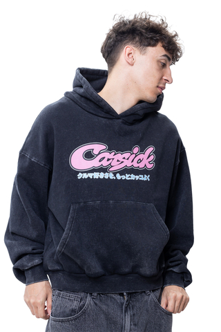Mikina S Kapucí Carsick Flowy Pink