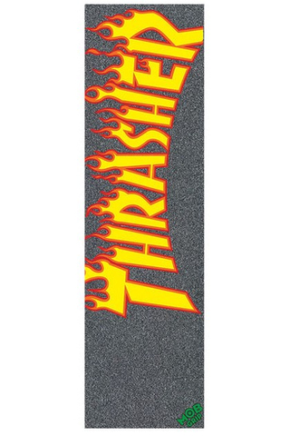 Papír Na Skateboard Mob Grip Thrasher Flame Logo Sheet
