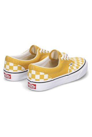 VANS Checkerboard Era Yolk Yellow Womens Shoes