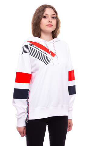 Bluza Z Kapturem Damska Champion Graphic Stripe