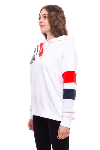 Bluza Z Kapturem Damska Champion Graphic Stripe