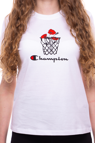 Koszulka Damska Champion Basketball Logo Digital Print 