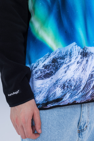 Bluza Bez Kaptura Kamuflage Polar Aurora