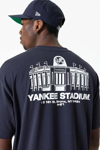 Koszulka New Era New York Yankees MLB Stadium Graphic Oversized