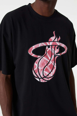 Koszulka New Era Miami Heat NBA Infill Logo Oversized
