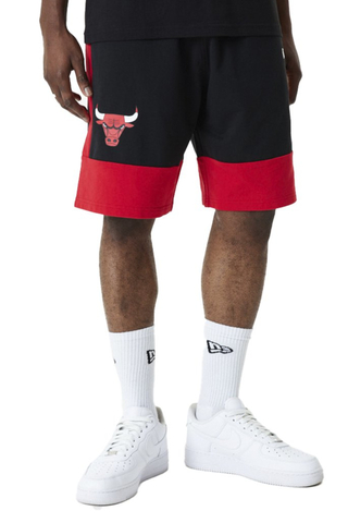 New Era Chicago Bulls NBA Colur Block Shorts