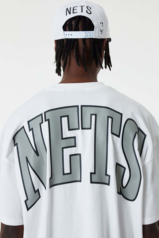 Koszulka New Era Brooklyn Nets NBA Infill Logo Oversized