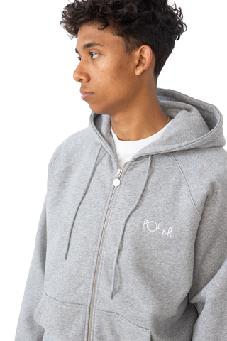 Polar Heather Zip Hoodie