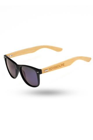 New Bad Line Classic Wood Sunglasses