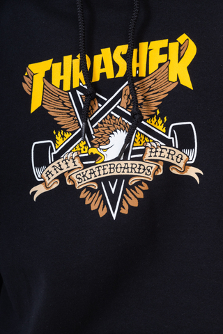 Bluza Z Kapturem Thrasher x Antihero Eaglegram