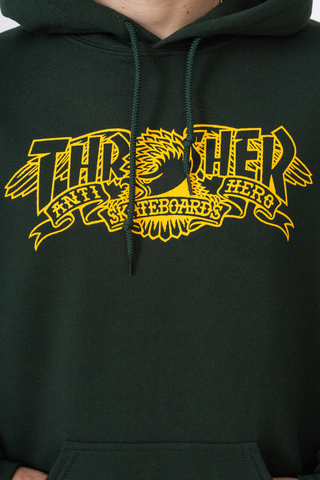 Bluza Z Kapturem Thrasher x Antihero Mag Banner