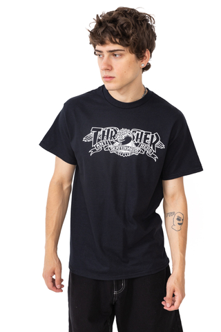 Thrasher x Antihero Mag Banner T-shirt