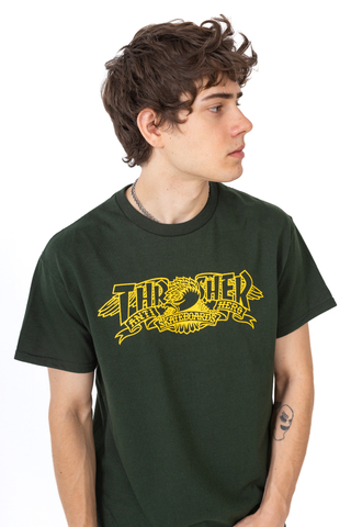 Thrasher x Antihero Mag Banner T-shirt