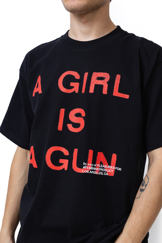 Tričko Pleasures Girl Is A Gun