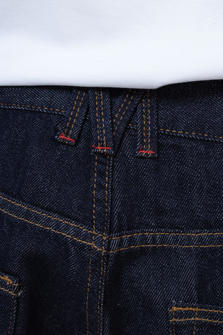 Szorty Mercur Loose Raw Denim