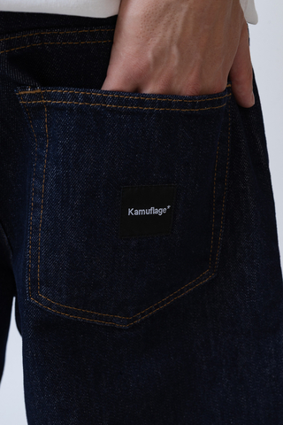 Szorty Jeansowe Kamuflage Beemer 2.0 Raw Denim