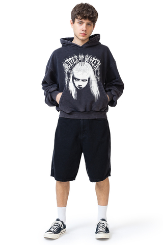 Bluza Z Kapturem Better off Broken Sigil