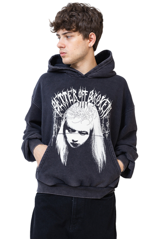 Bluza Z Kapturem Better off Broken Sigil