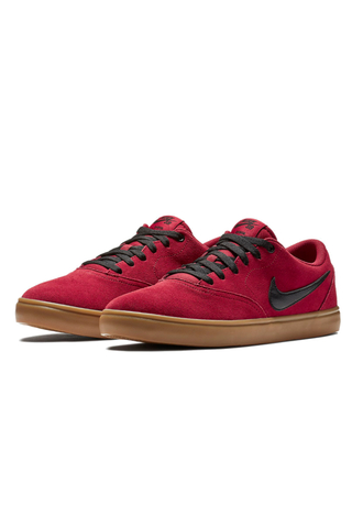 mannetje thema gemeenschap Nike SB Check Solar Sneakers Red Crush 843895-601