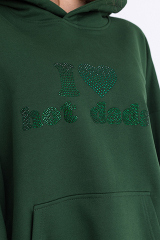 Bluza Z Kapturem 2005 I <3 Hot Dads