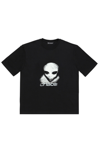 Chaos Alien Distressed T-shirt