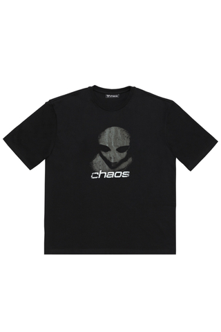 Chaos Alien Distressed T-shirt