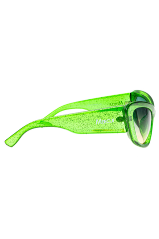 Mercur 451/MG/2K24 Green Glitter Sunglasses 