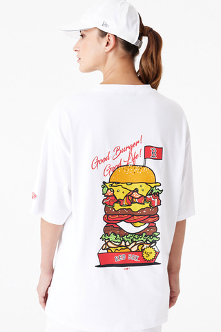 Koszulka New Era Boston Red Sox MLB Burger Graphic Oversized