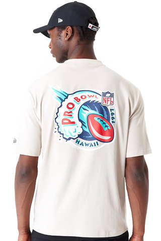 New Era NFL Pro Bowl Hawaii NFC Wave Graphic Oversized T-shirt