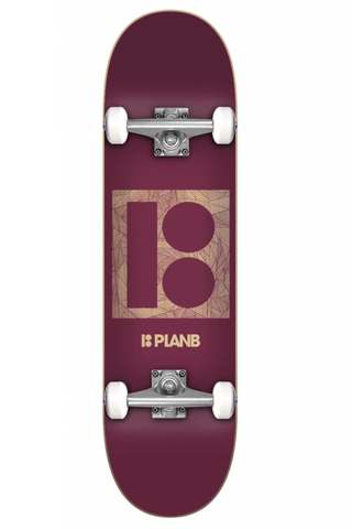 Skateboard Plan B Texture Stained