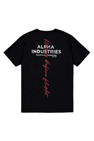Koszulka Alpha Industries Signature Backprint