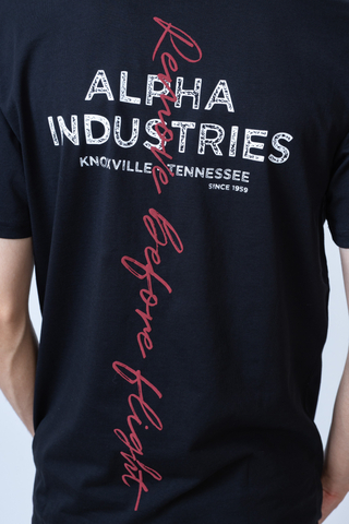 Koszulka Alpha Industries Signature Backprint