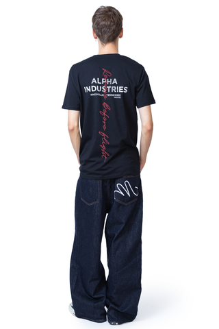 Koszulka Alpha Industries Signature Backprint