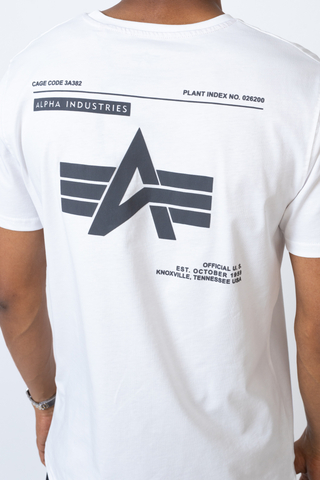Koszulka Alpha Industries Label Backprint