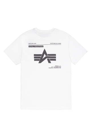 Koszulka Alpha Industries Label Backprint