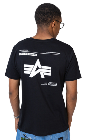 Tričko Alpha Industries Label Backprint