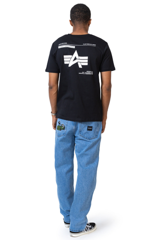 Koszulka Alpha Industries Label Backprint