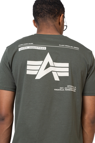 Koszulka Alpha Industries Label Backprint