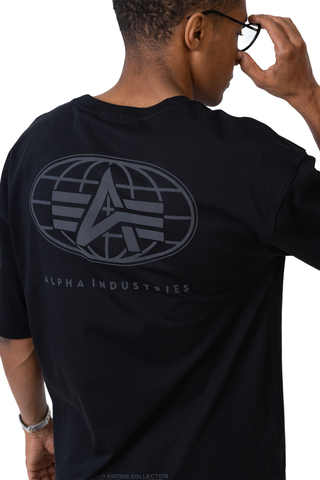 Koszulka Alpha Industries World Logo Backprint