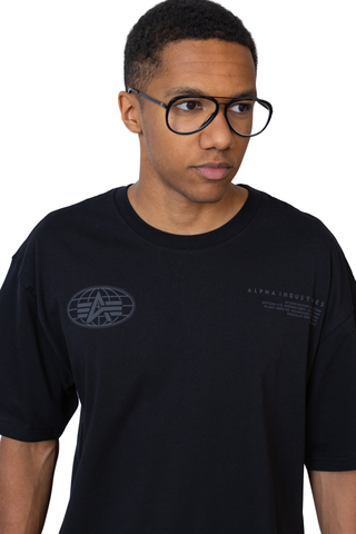 Koszulka Alpha Industries World Logo Backprint