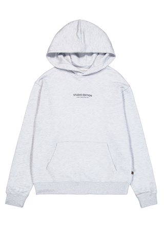 Mikina S Kapucí Alpha Industries Studio Edition Back Print