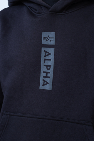 Mikina S Kapucí Alpha Industries Alpha Puff Print