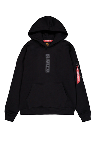 Mikina S Kapucí Alpha Industries Alpha Puff Print