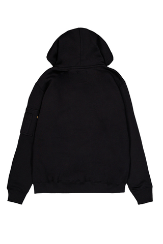 Mikina S Kapucí Alpha Industries Alpha Puff Print