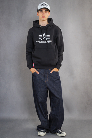 Bluza Z Kapturem Alpha Industries Basic Big Logo
