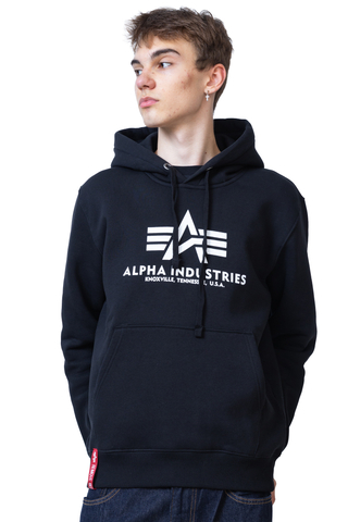 Bluza Z Kapturem Alpha Industries Basic Big Logo