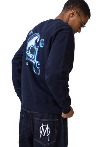 Mikina Bez Kapuce Carhartt WIP Solar Chrome