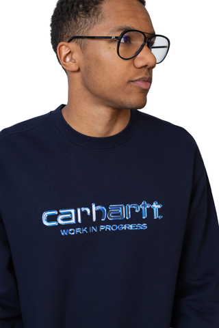 Mikina Bez Kapuce Carhartt WIP Solar Chrome