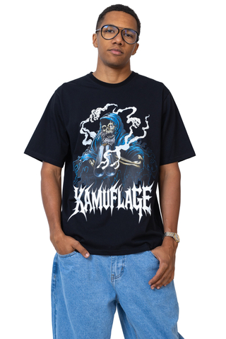 Tričko Kamuflage Skully
